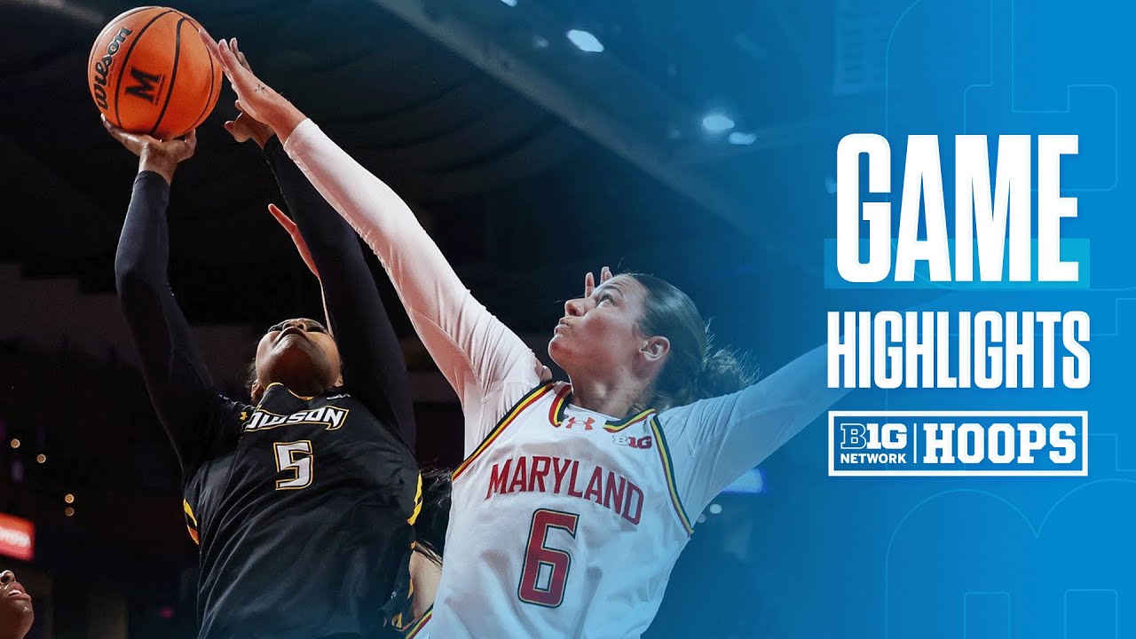Towson vs. Maryland | Highlights | Big Ten Women's Basketball | 11/13/25