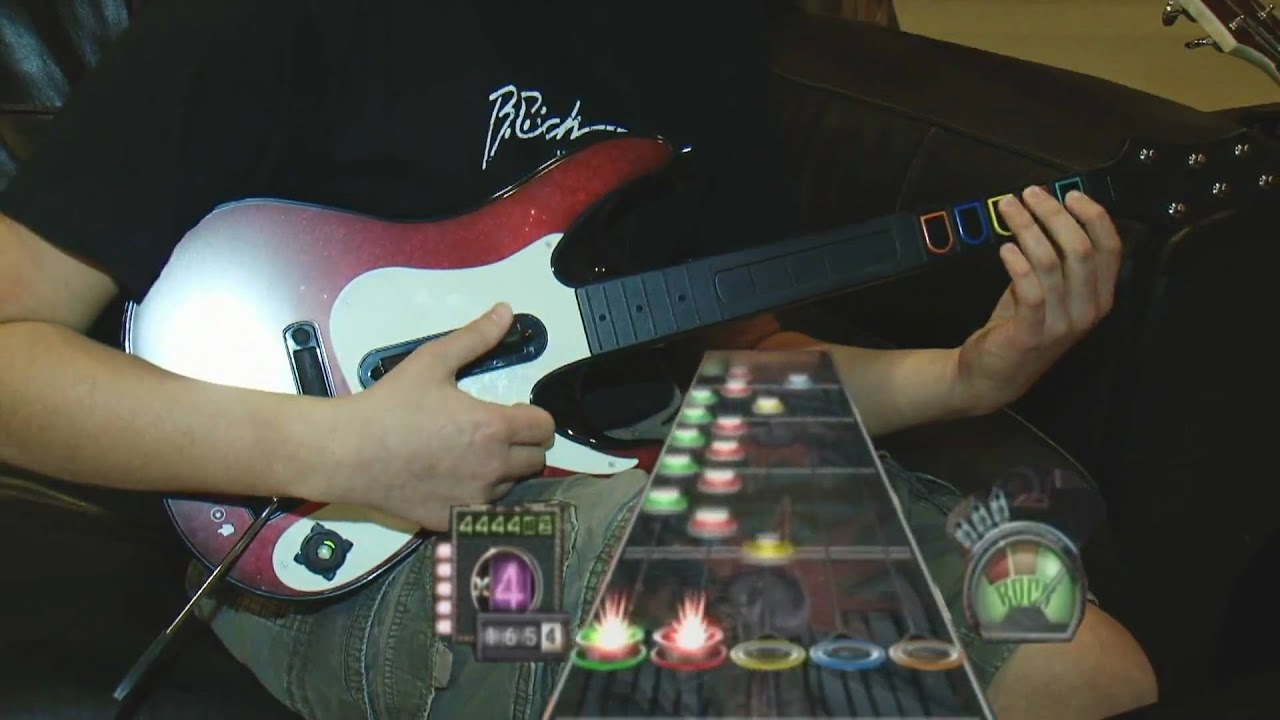Through The Fire and Flames 100% FC (HD) By: GuitarHeroPhenom