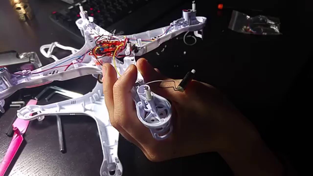Cambiare motore drone - Riparare syma x5c