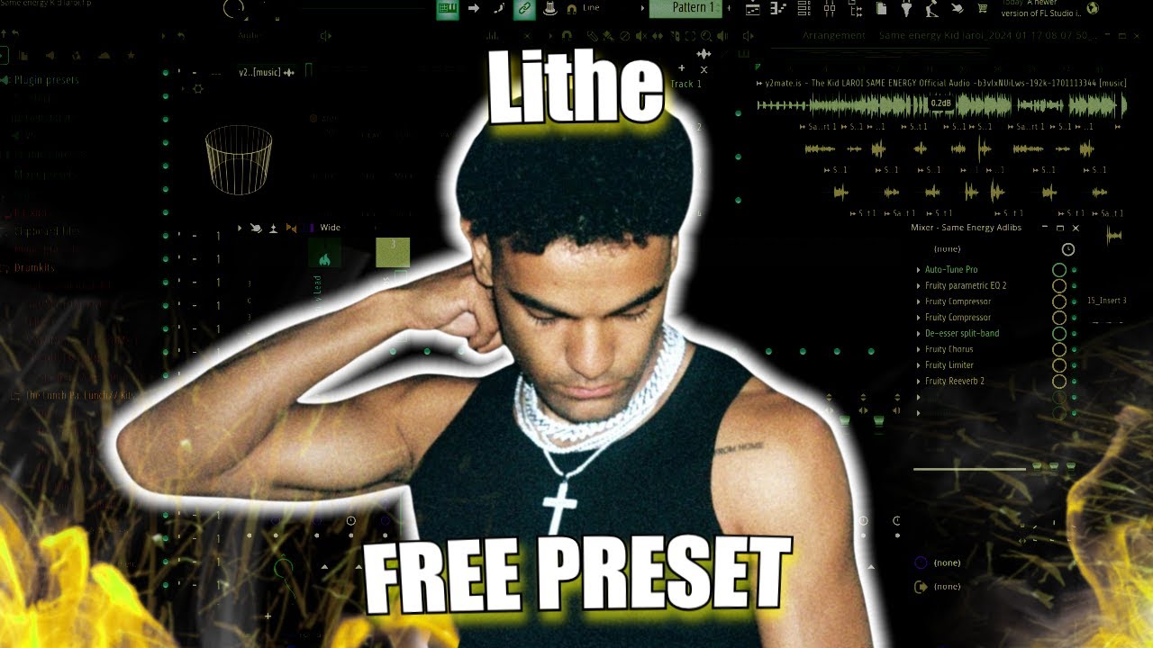 I RECREATED LITHES VOCAL PRESET!!! (FREE PRESET)