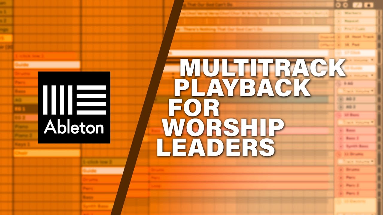 Setup Ableton Live for Worship in 30 minutes