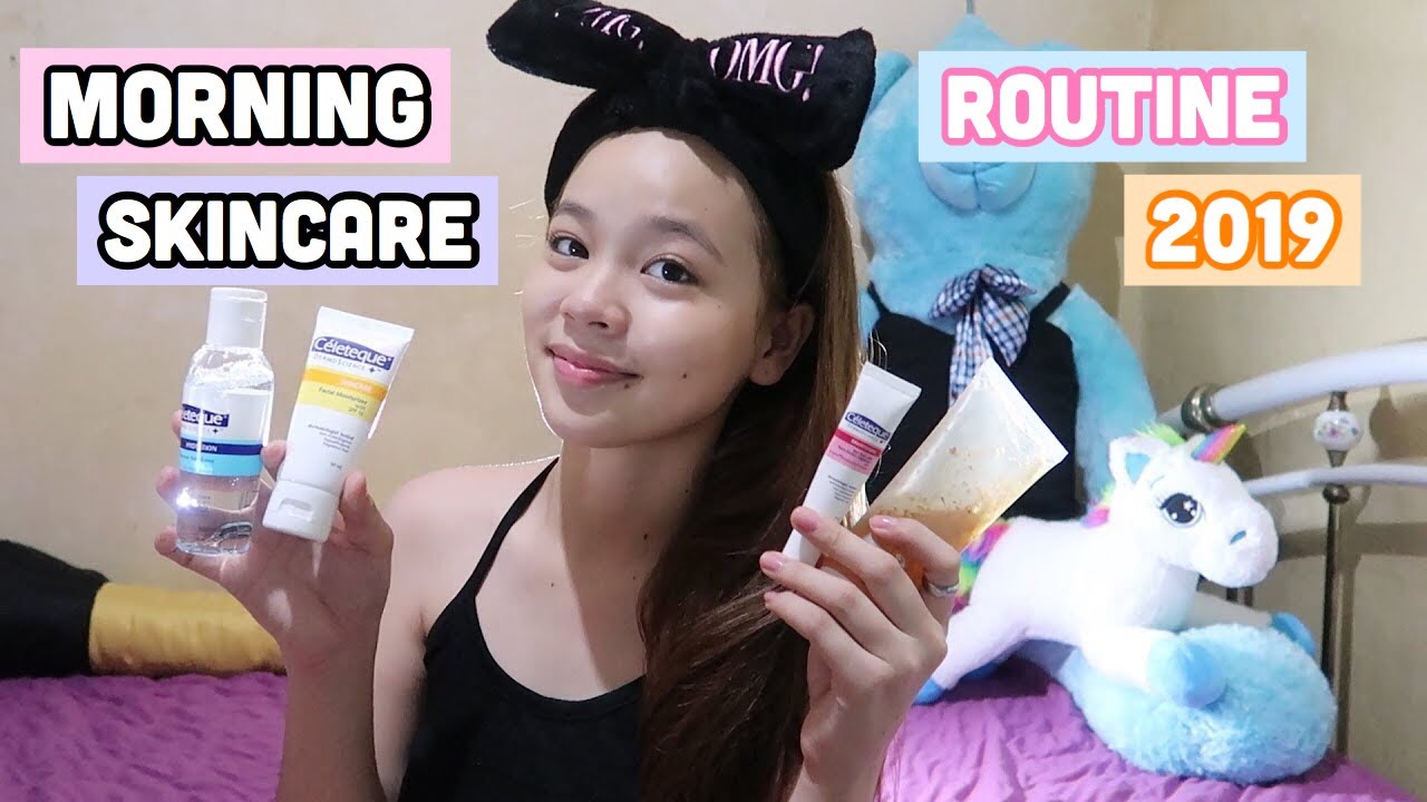 How to: Morning skincare ROUTINE: 4 products only | 2019 Philippines