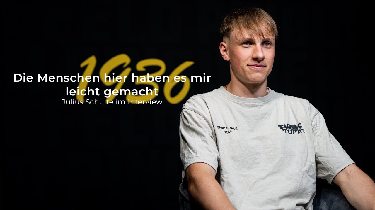 Die Entscheidung war ein leichtes - Julius Schulte im Interview