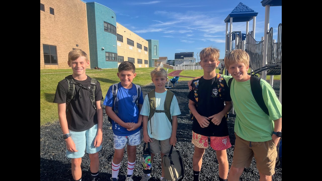 The First Day of School at Brigantine Community School