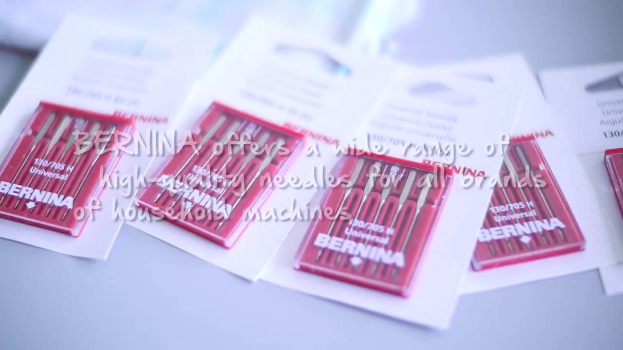 Tutorial: how use BERNINA needles to achieve perfect sewing results