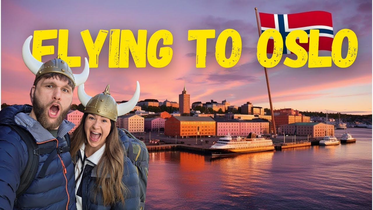 DAY 1. NORWAY TRAVEL VLOG. 7 Days in Norway. Flying to Oslo!