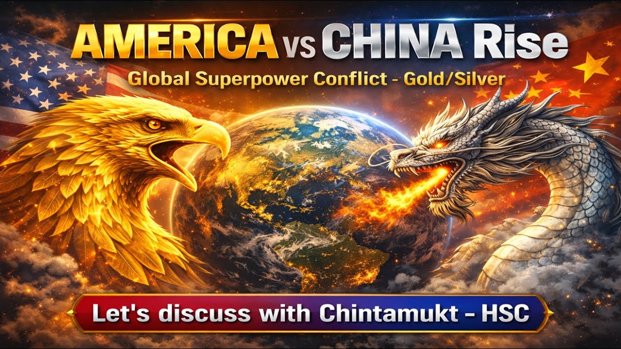 अमेरिका फर्स्ट vs चाइना राइज़ : World Power Game | Gold & Silver पर असर | Gold future |Silver future
