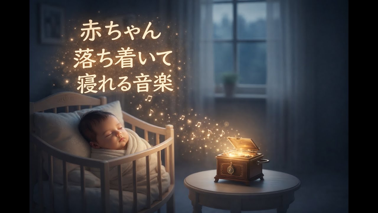 【赤ちゃんが落ち着く音楽】赤ちゃんとママのリラックスタイムに｜安心して過ごせるやさしいBGM