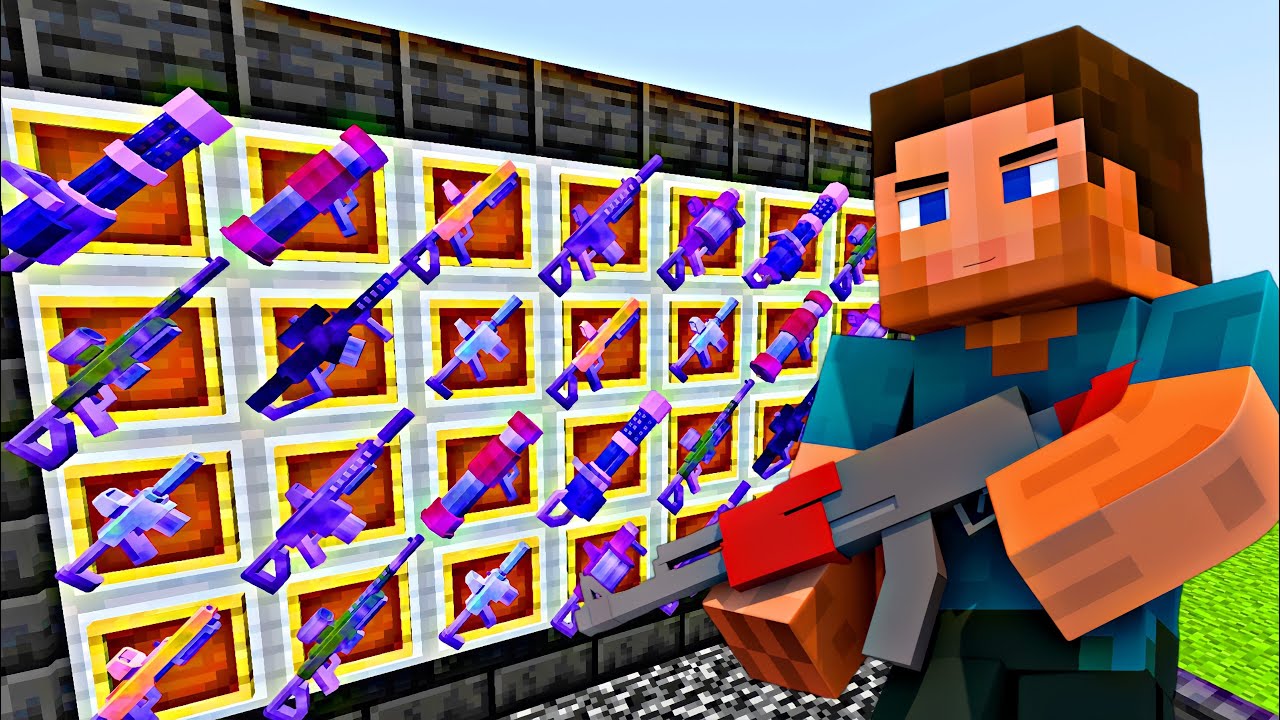 Minecraft MrCrayFish&rsquo;s Gun Mod!