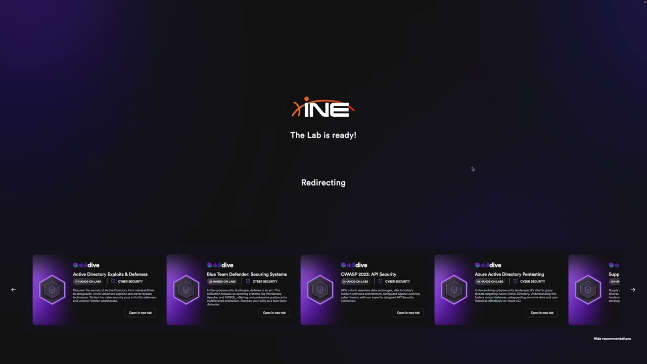 Exploring INE's Hands-On Cyber Security Labs: Vulnerable Software