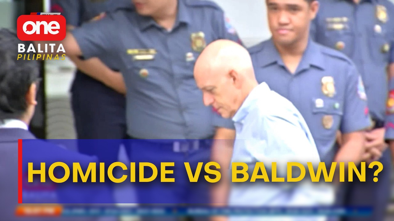 Tab Baldwin at 8 iba pa, inirekomendang sampahan ng homicide sa DOJ | One Balita Pilipinas