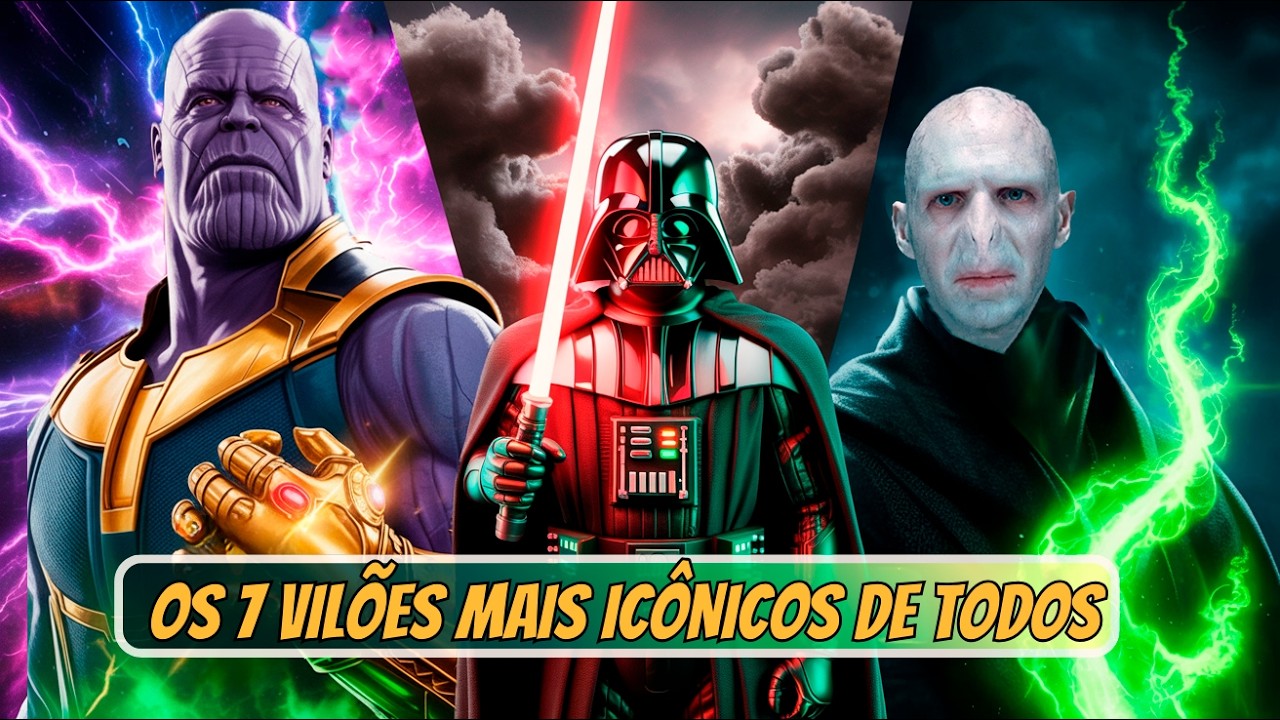 Top 7 Vilões Mais Icônicos (Até Quem Não Conhece, CONHECE)