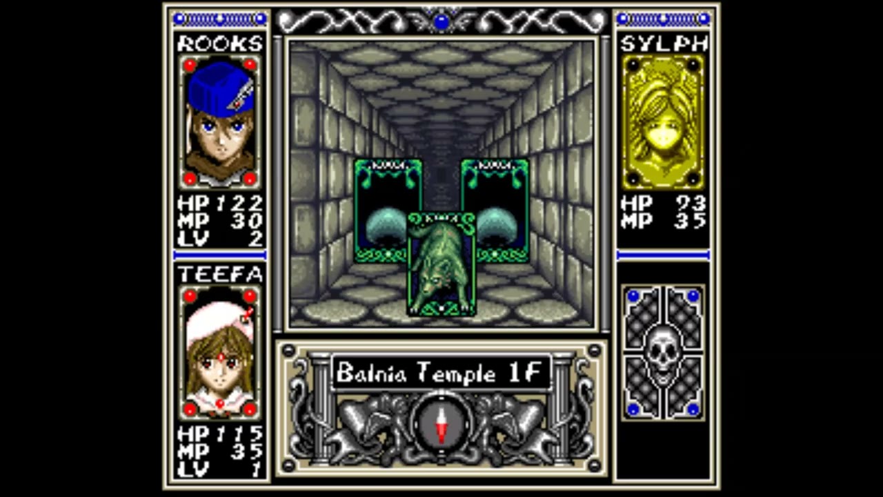 Arcana - Super Nintendo Game Play