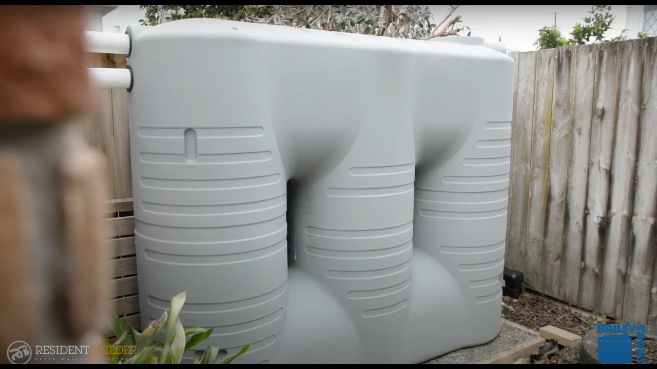 Bailey Tanks Sustainable Slimline Install