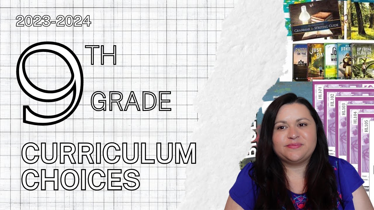 9th Grade Homeschool Curriculum Choices 2023-2024📚