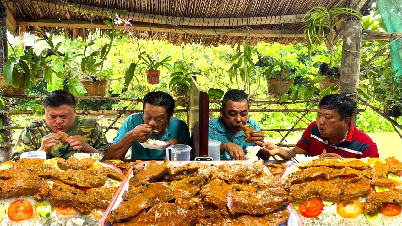 Chia Cặp Thi Ăn 9 Ký CƠM BÒ NƯỚNG TIÊU Thắng Được 4Tr Cái Kết Thú Vị Đến Khó Hiểu | ATĐQ 