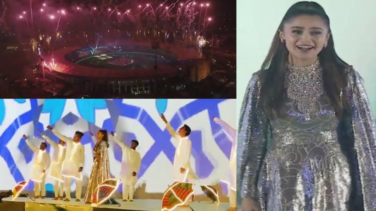 Aima baig full performance in opening ceremony of Psl 5 2020 at national stadium karachi