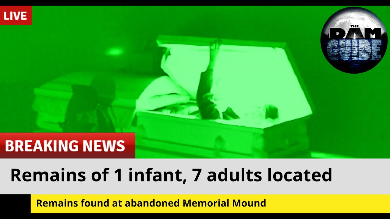 Lying with the Dead ALONE at MEMORIAL MOUND!