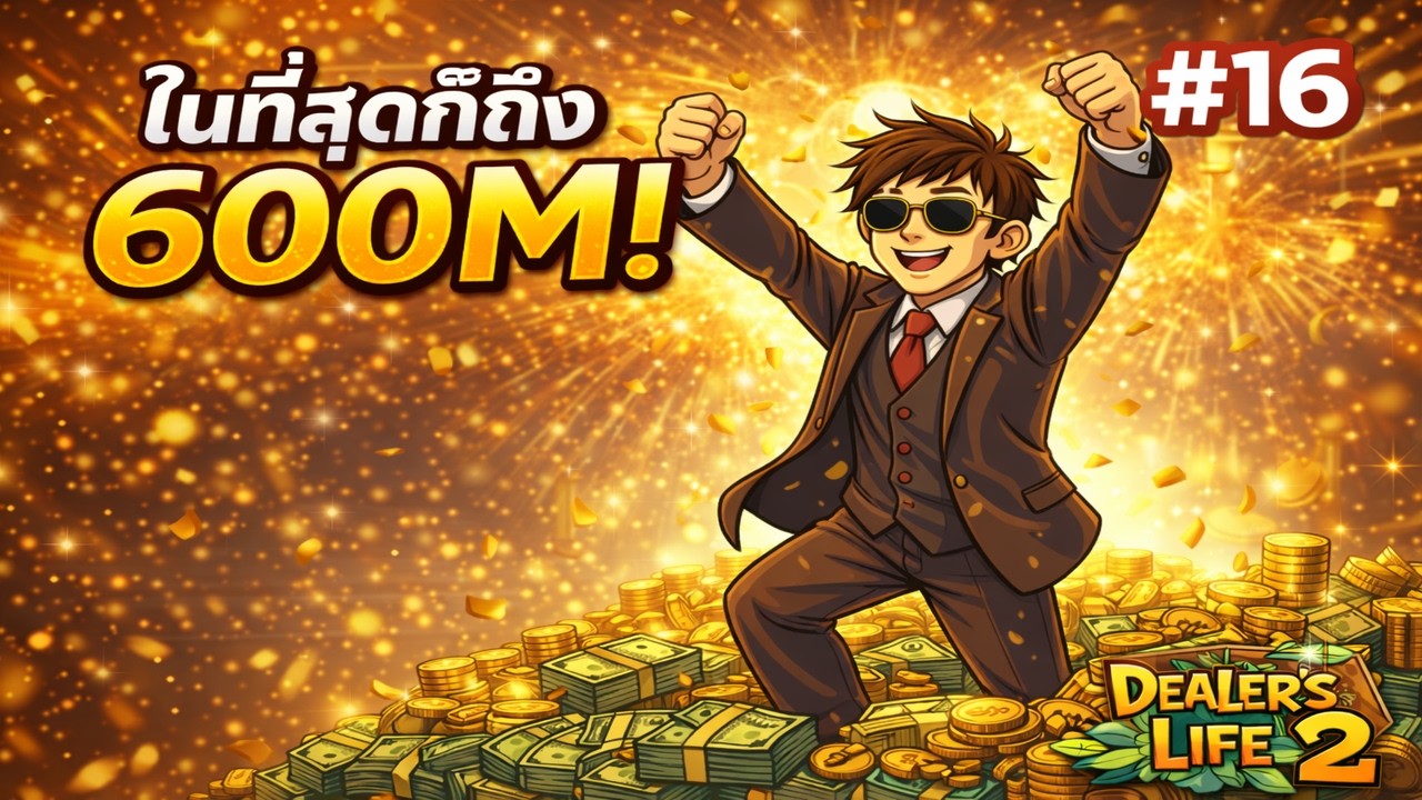 ในที่สุดก็ถึง 600M....... #16 | Dealer's Life 2