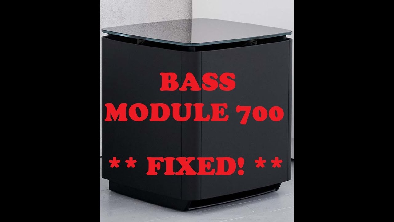 How to repair a Bose Bass Module 700 that doesn't turn on!