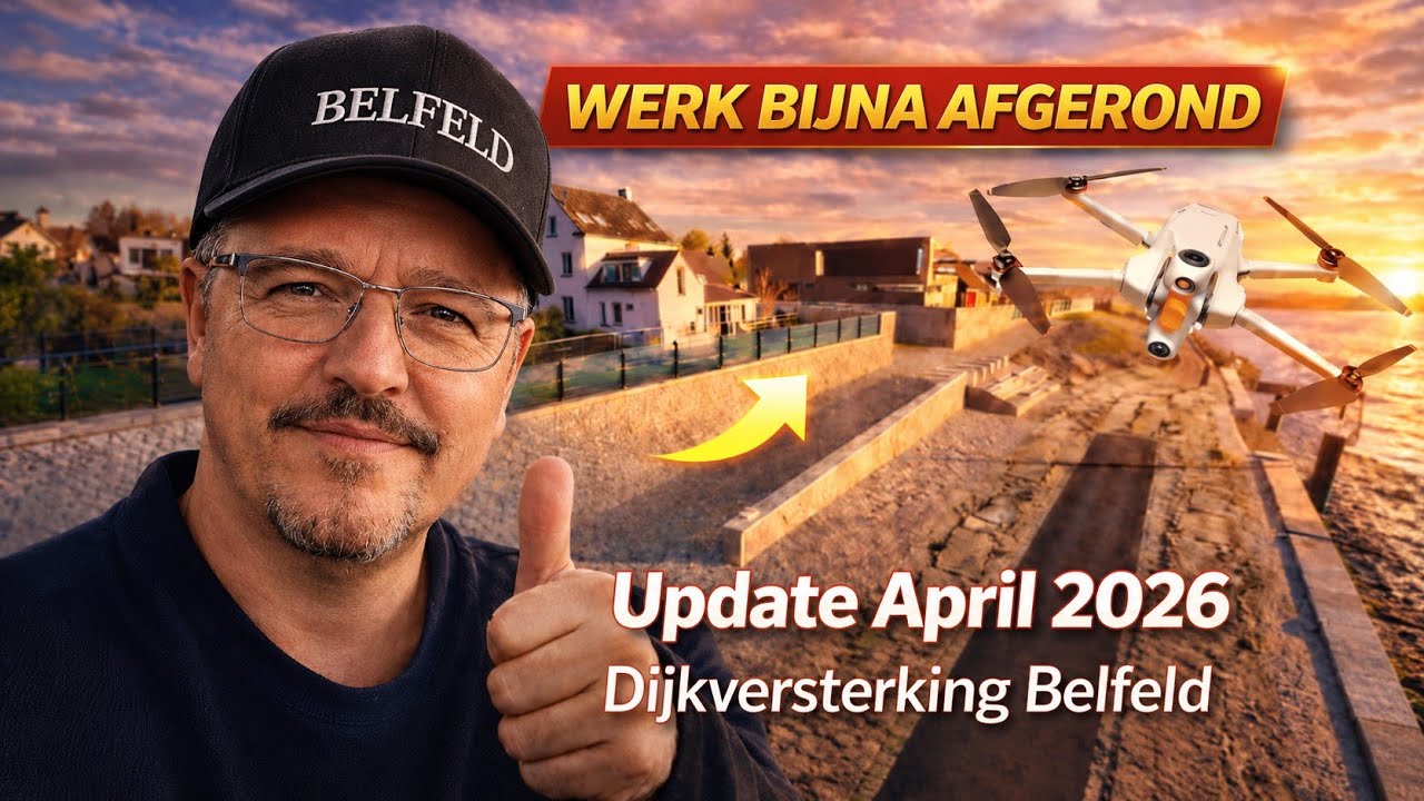 Grote Update Belfeld 🚧 Dijkversterking Bijna Klaar!