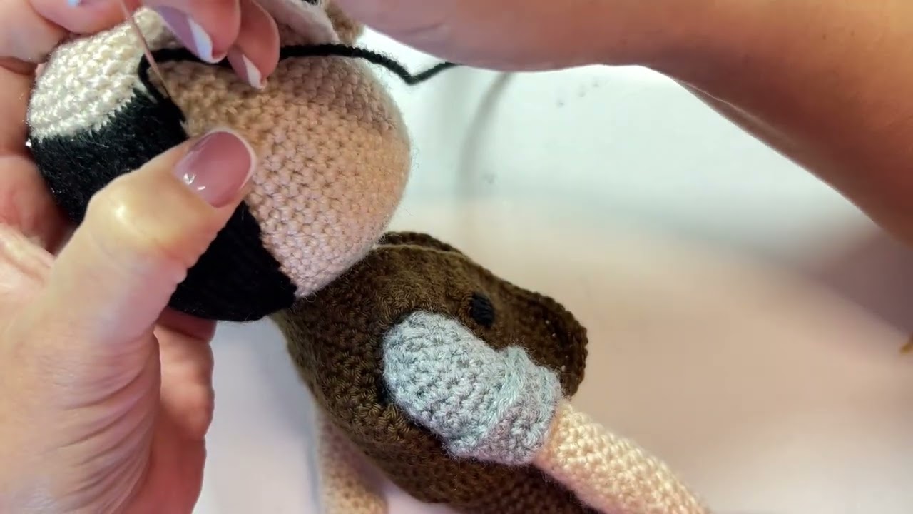 Cómo hacer cabello para nuestros amigurumis ( forma 4)
