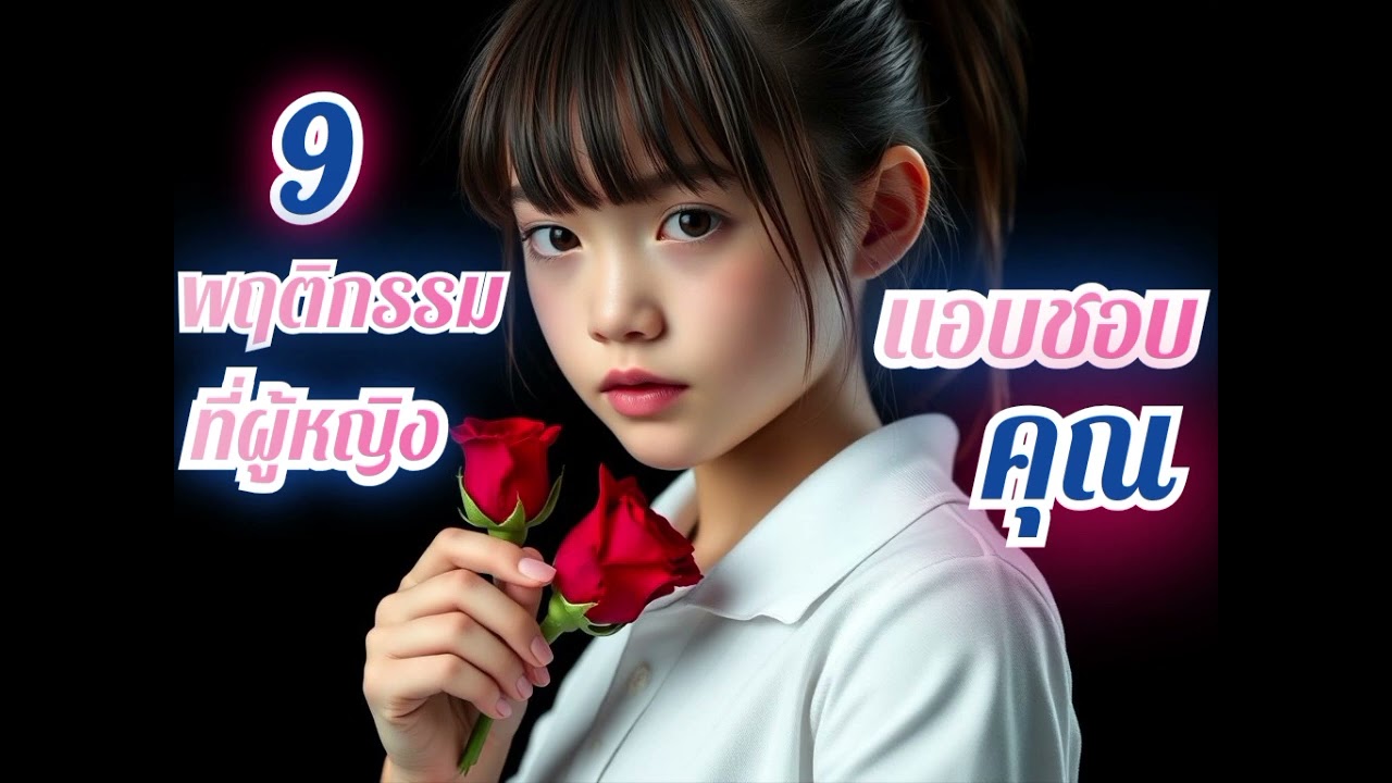 9พฤติกรรมผู้หญิงที่กำลังแอบชอบคุณ (คุณผู้ชายสังเกตดีๆนะครับ) #นานาสาระ #ความรักวัยรุ่น #วิธีจีบสาว