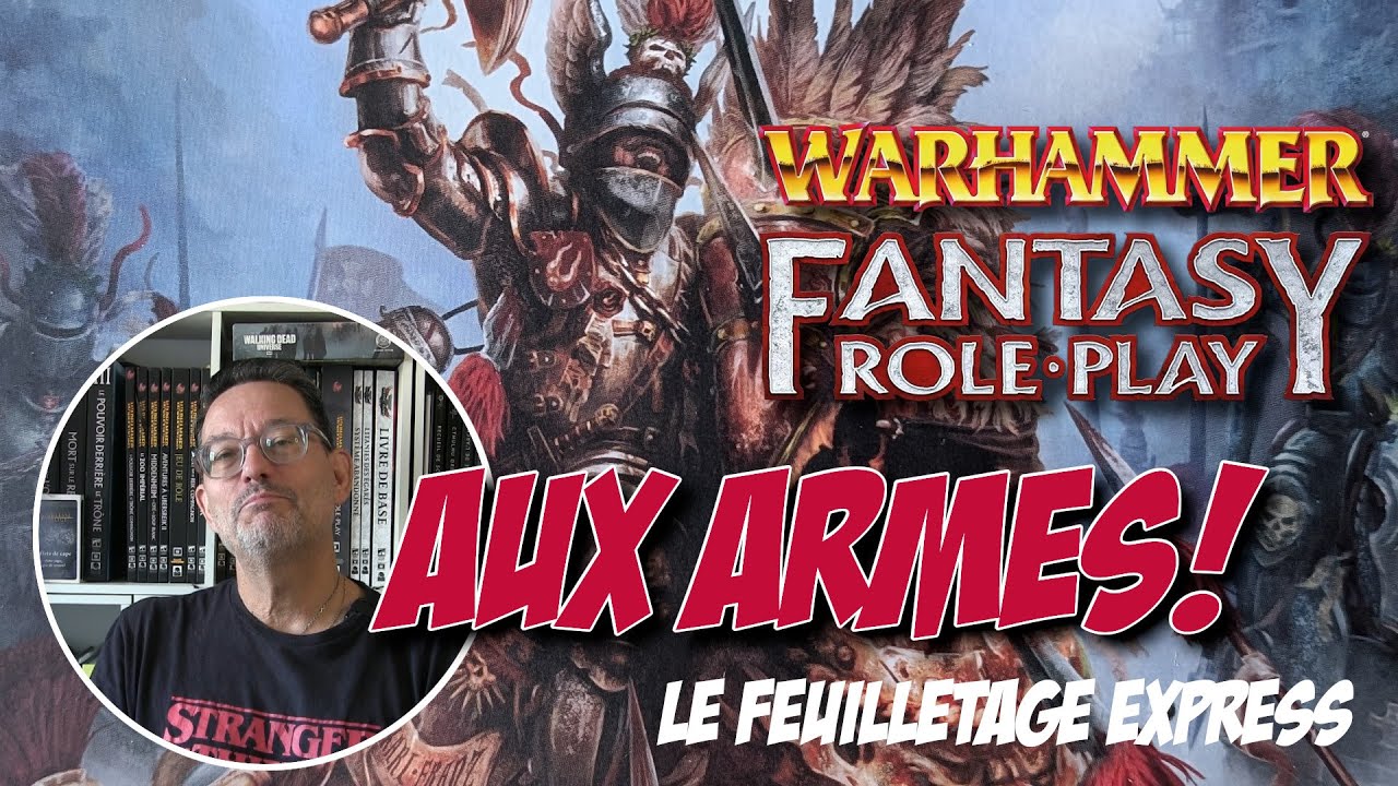 Feuilletage: Aux Armes! un supplément Warhammer Fantasy Role Play