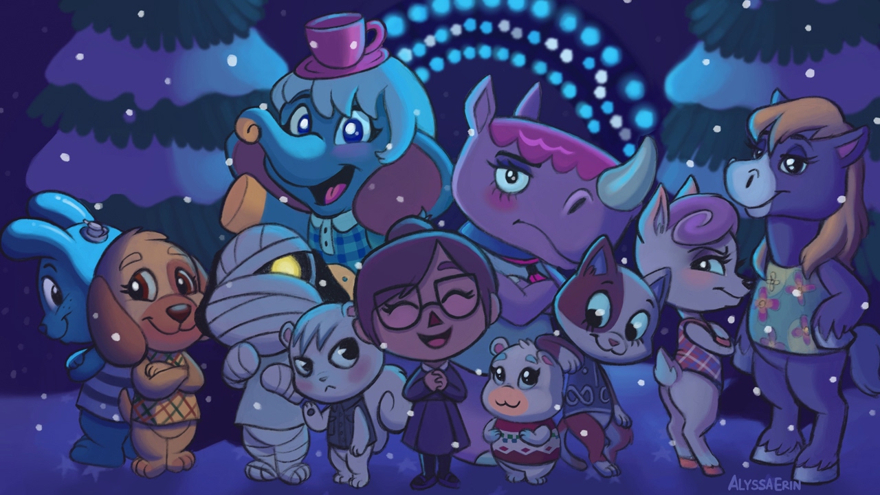 Animal Crossing Villagers Speedpaint