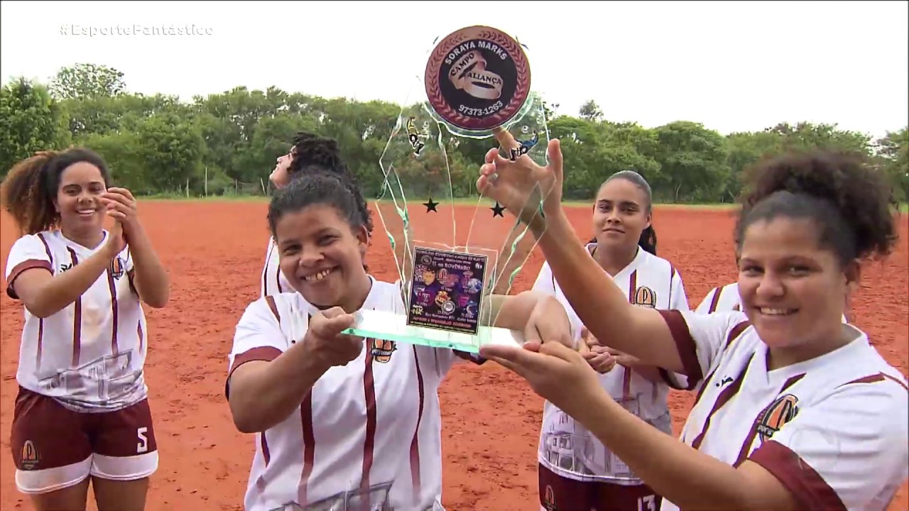 Esporte Fantástico acompanha torneio de futebol de várzea feminino