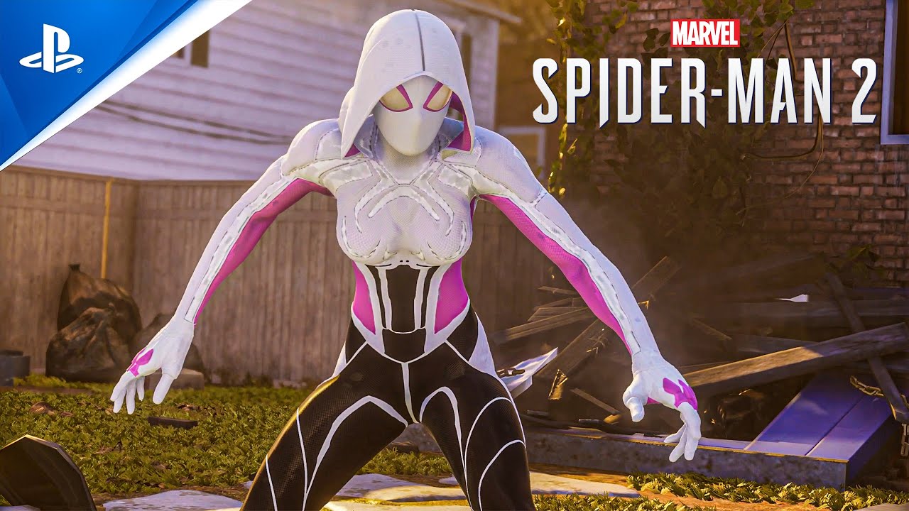 Marvel's Spider-Man 2 PC Spider-Gwen Suit in New Threads Gameplay 4K 60FPS
