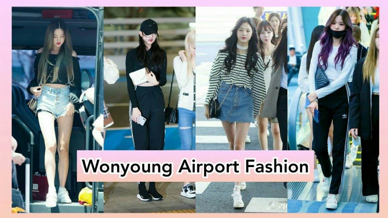 Wonyoung (IZ*ONE) Airport Fashion