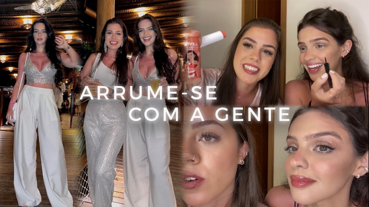 ARRUME - SE COMIGO PARA O RÉVEILLON | make, look e cabelo…