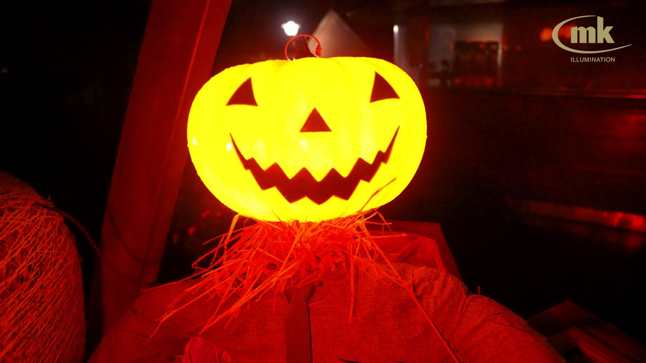Halloween udsmykninger i danske byer i 2021