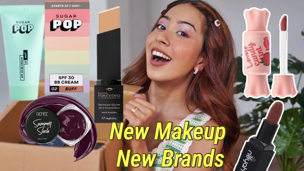 New Affordable Makeup New Brands / Amazon Beauty Haul / Sugar Pop, Neyah, Forever 52