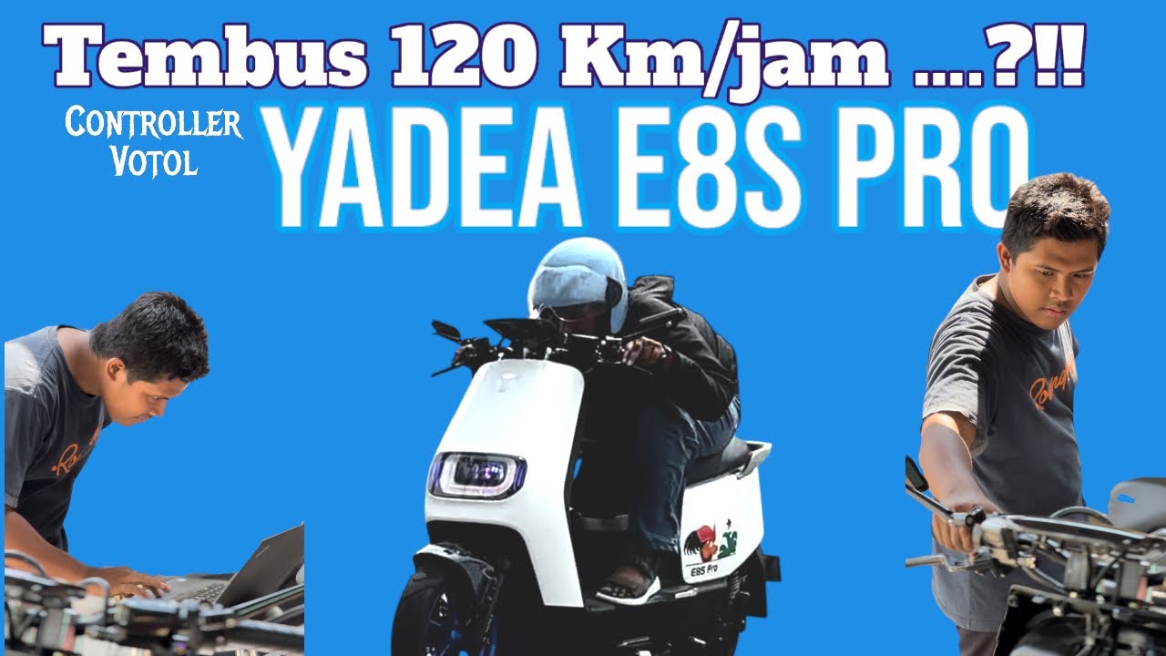 Yadea E8s Pro Ganti Controller Votol EM50-4