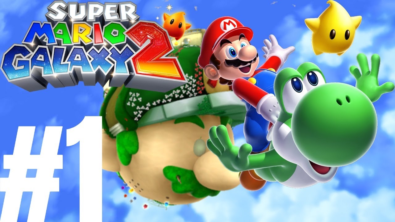 The Beginning - Super Mario Galaxy 2 Walkthrough Part 1