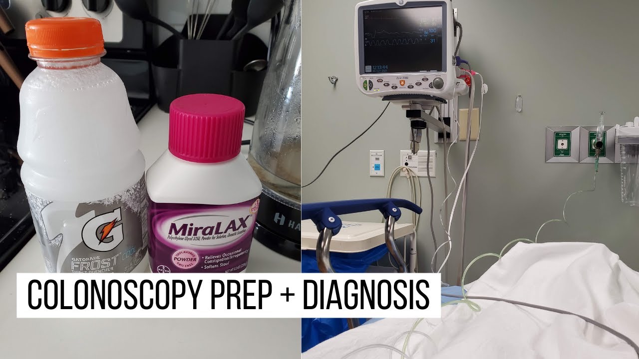 VLOG | Colonoscopy Prep, Diagnosis