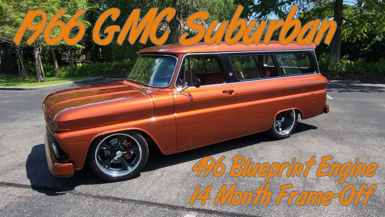 Quick walk around of my 1966 GMC / Chevy  Suburban Carryall