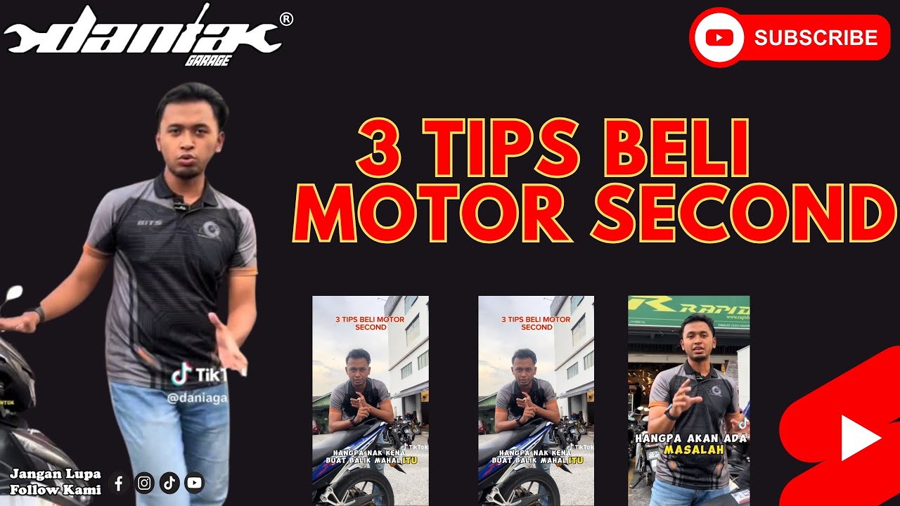 3 tips beli motor second yang korang patut tahu