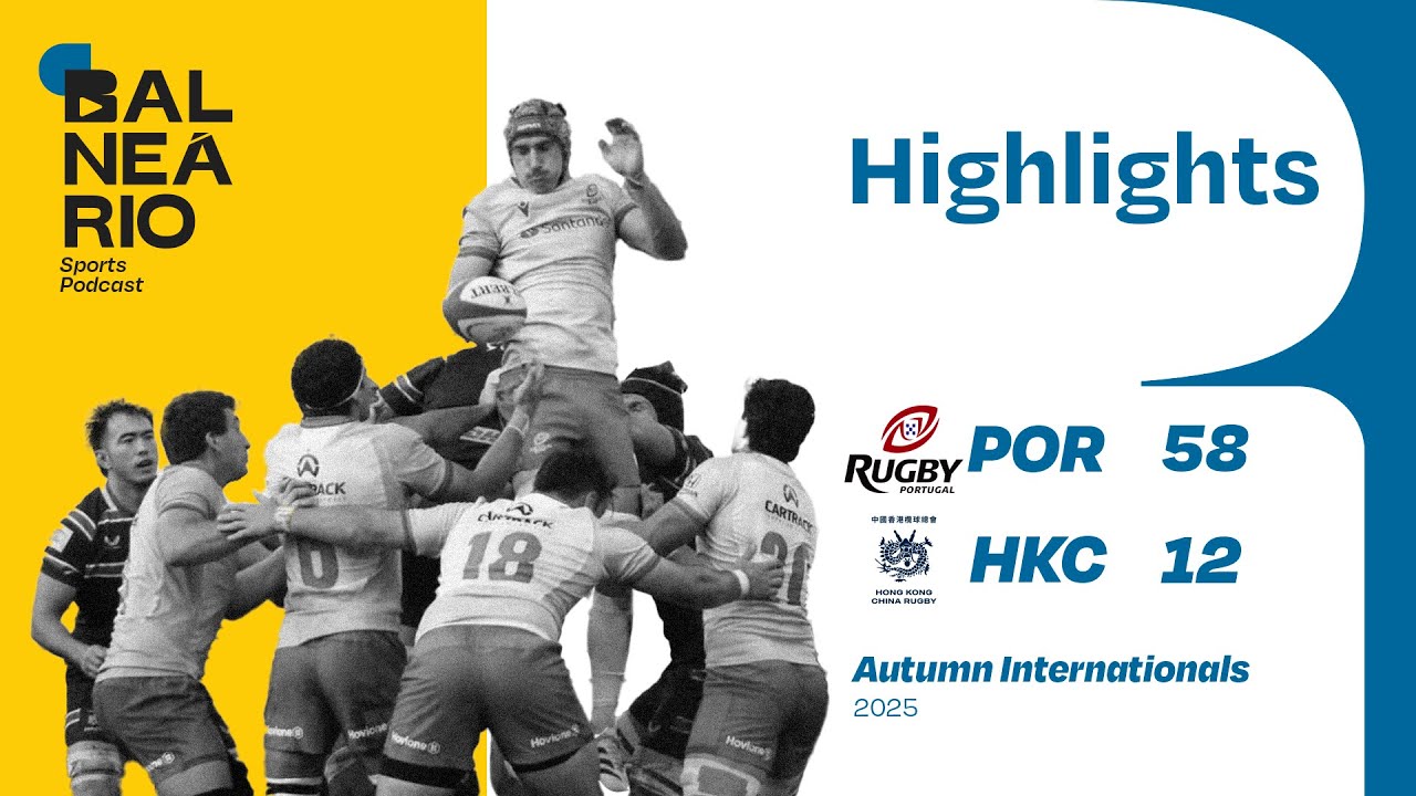 🏉🇵🇹🐺🆚🇭🇰🐲 HIGHLIGHTS: Portugal vs Hong Kong China - Autumn Internationals 2025 - 15/11/2025