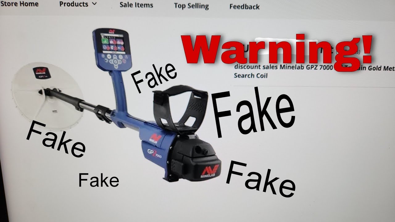 GPZ7000 GPZ-7000 Minelab fakes hitting the market...Beware!