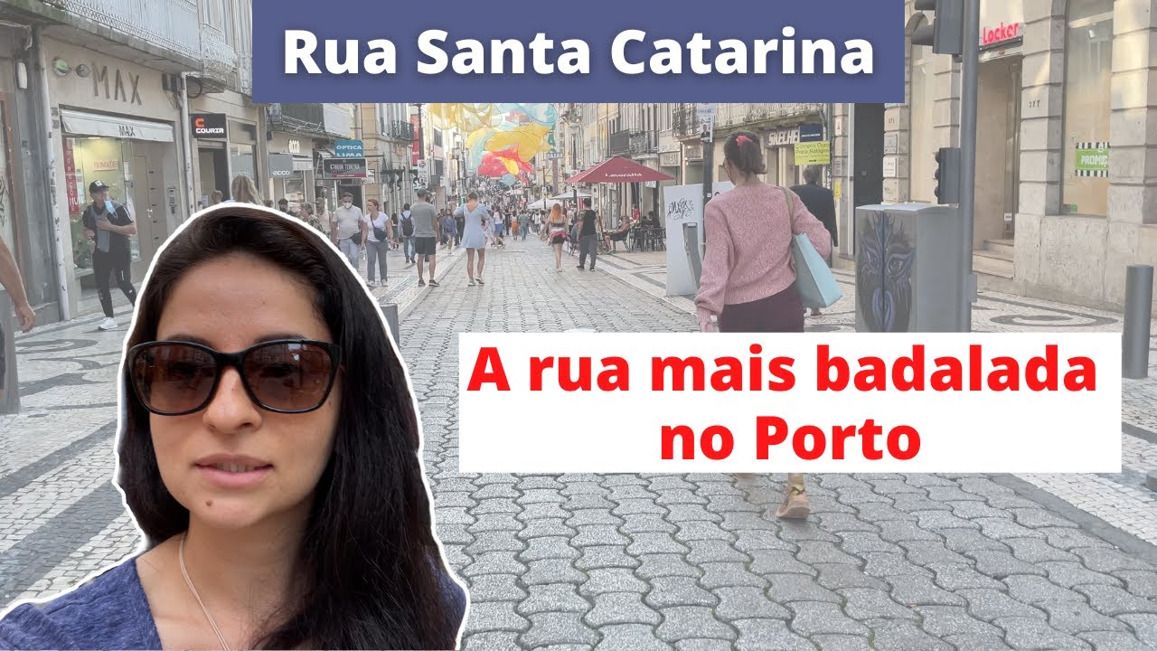 Rua Santa Catarina no Porto | Majestic Café | Capela das Almas | Portugal