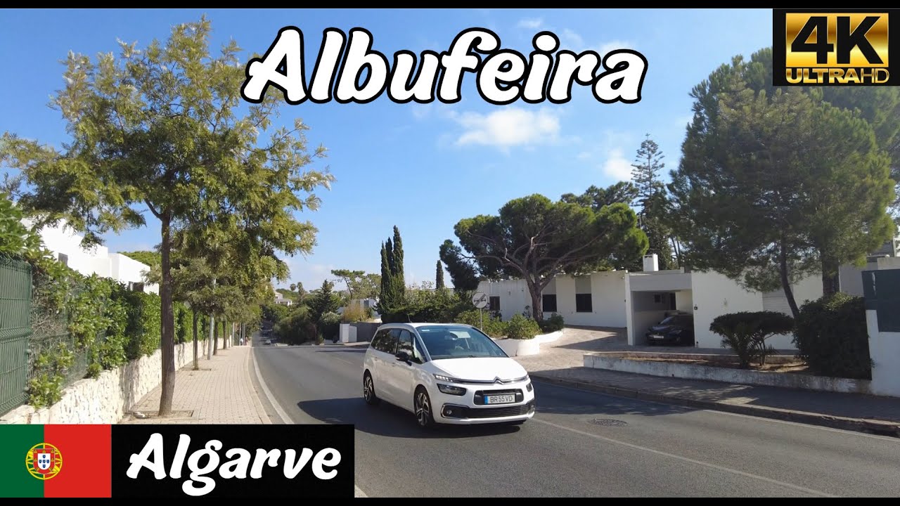 Olhos de Água | Estrada de Albufeira | Albufeira | Algarve | Portugal 4K