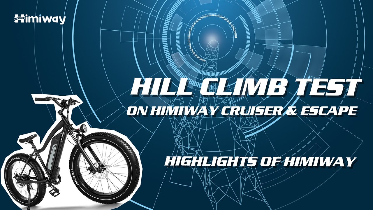 2021 Highlights of Himiway | Hill Climb Test on Himiway Cruiser & Escape E-bike