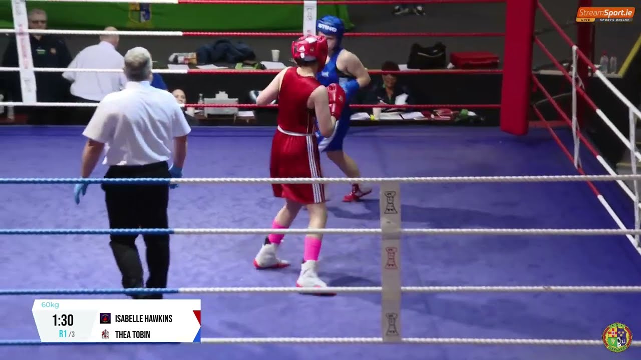 2024 National Senior Cadet Championship: 60kg I. Hawkins (St Nicholas) v T. Tobin (De Courcey)