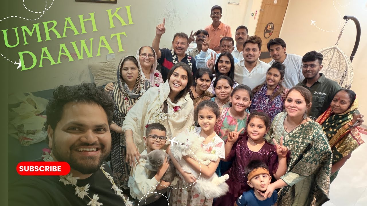 Birthday celebration or umrah ki daawat from mayka￼