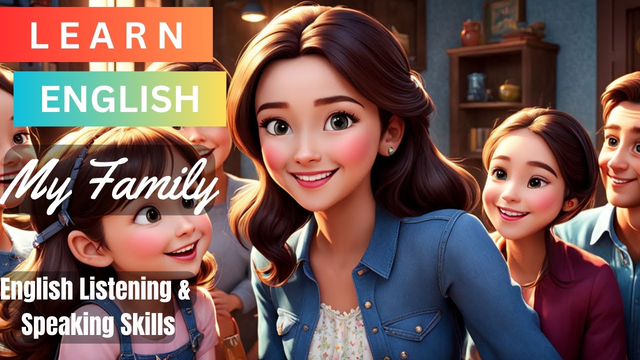How to Improve English Speaking Skills | My Family | English Listening & Speaking Skills