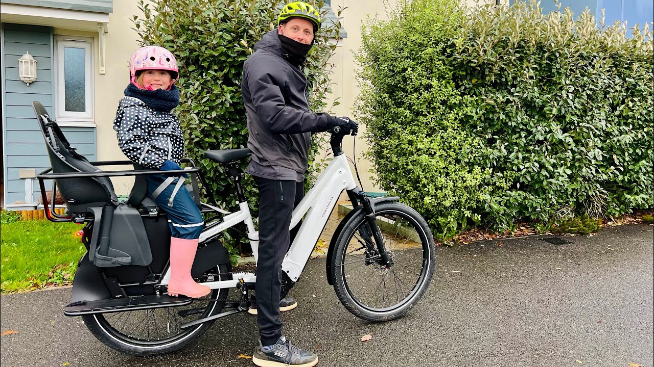 Completing the school run challenge!