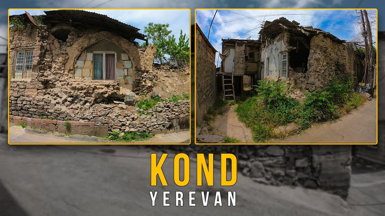 KOND oldest Area in Yerevan(Կոնդ)😧😍​🤯کند قدیمی ترین محله  ایروان - مسجدی با قدمت 400 سال